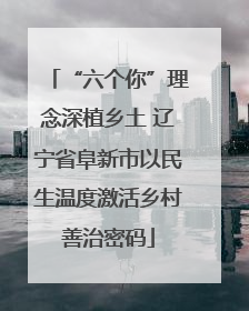 “六个你”理念深植乡土 辽宁省阜新市以民生温度激活乡村善治密码