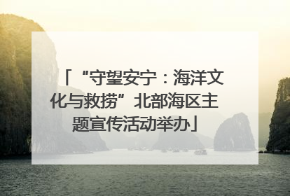 “守望安宁：海洋文化与救捞”北部海区主题宣传活动举办