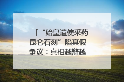 “始皇遣使采药昆仑石刻”陷真假争议：真相越辩越明｜新京报专栏