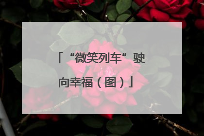 “微笑列车”驶向幸福（图）