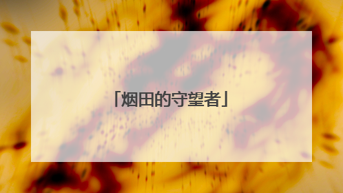 烟田的守望者