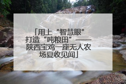 用上“智慧眼” 打造“吨粮田”——陕西宝鸡一座无人农场夏收见闻