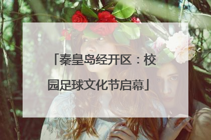 秦皇岛经开区：校园足球文化节启幕