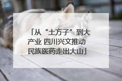 从“土方子”到大产业 四川兴文推动民族医药走出大山