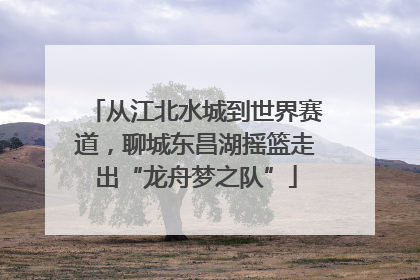从江北水城到世界赛道，聊城东昌湖摇篮走出“龙舟梦之队”