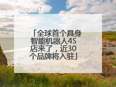 全球首个具身智能机器人4S店来了，近30个品牌将入驻
