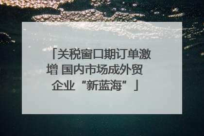 关税窗口期订单激增 国内市场成外贸企业“新蓝海”