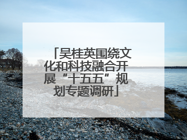 吴桂英围绕文化和科技融合开展“十五五”规划专题调研