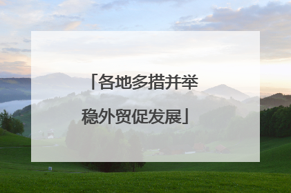 各地多措并举稳外贸促发展