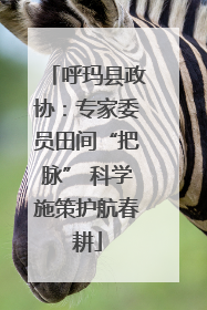 呼玛县政协：专家委员田间“把脉” 科学施策护航春耕