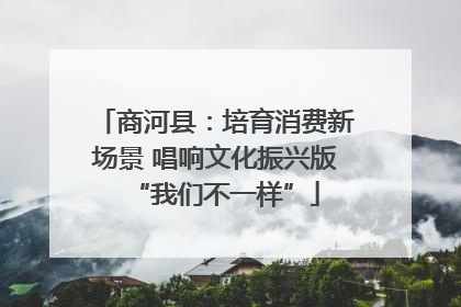 商河县：培育消费新场景 唱响文化振兴版“我们不一样”