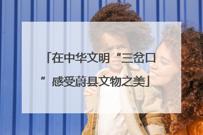 在中华文明“三岔口”感受蔚县文物之美