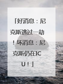 好消息：尼克斯逃过一劫！坏消息：尼克斯仍在ICU！