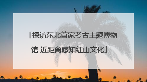 探访东北首家考古主题博物馆 近距离感知红山文化