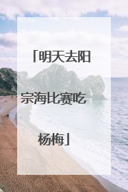 明天去阳宗海比赛吃杨梅