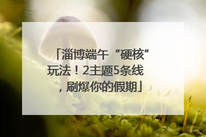 淄博端午“硬核”玩法！2主题5条线，刷爆你的假期