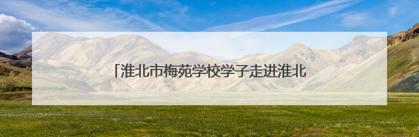 淮北市梅苑学校学子走进淮北市检察院沉浸式感受司法魅力