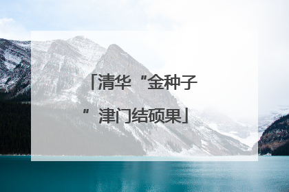 清华“金种子”津门结硕果