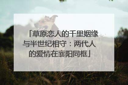 草原恋人的千里姻缘与半世纪相守：两代人的爱情在襄阳同框