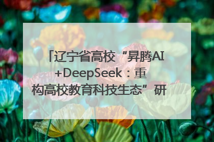 辽宁省高校“昇腾AI+DeepSeek：重构高校教育科技生态”研讨会在沈阳成功举办