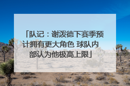 队记：谢泼德下赛季预计拥有更大角色 球队内部认为他极高上限