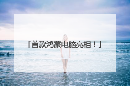 首款鸿蒙电脑亮相！