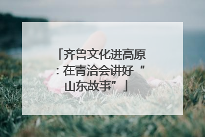 齐鲁文化进高原：在青洽会讲好“山东故事”