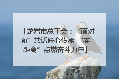 龙岩市总工会：“面对面”共话匠心传承 “零距离”点燃奋斗力量