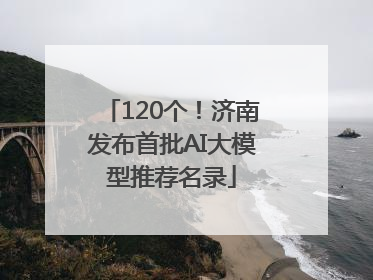 120个！济南发布首批AI大模型推荐名录