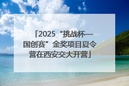 2025“挑战杯—国创赛”金奖项目夏令营在西安交大开营
