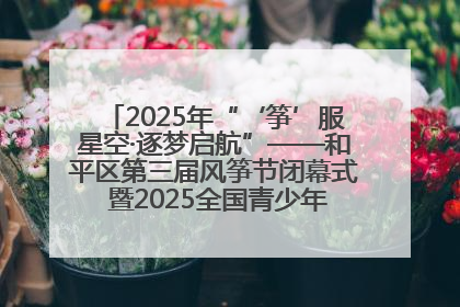 2025年“‘筝’服星空·逐梦启航”——和平区第三届风筝节闭幕式 暨2025全国青少年风筝制作放飞赛（沈阳站）颁奖仪式