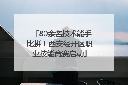 80余名技术能手比拼！西安经开区职业技能竞赛启动