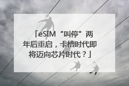 eSIM“叫停”两年后重启，卡槽时代即将迈向芯片时代？